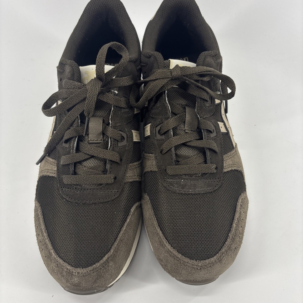 ASICS Lyte Classic Men's Ortholite Sneakers Sz 8.5 Black/Gravel 90's Inspired - Picture 2 of 8